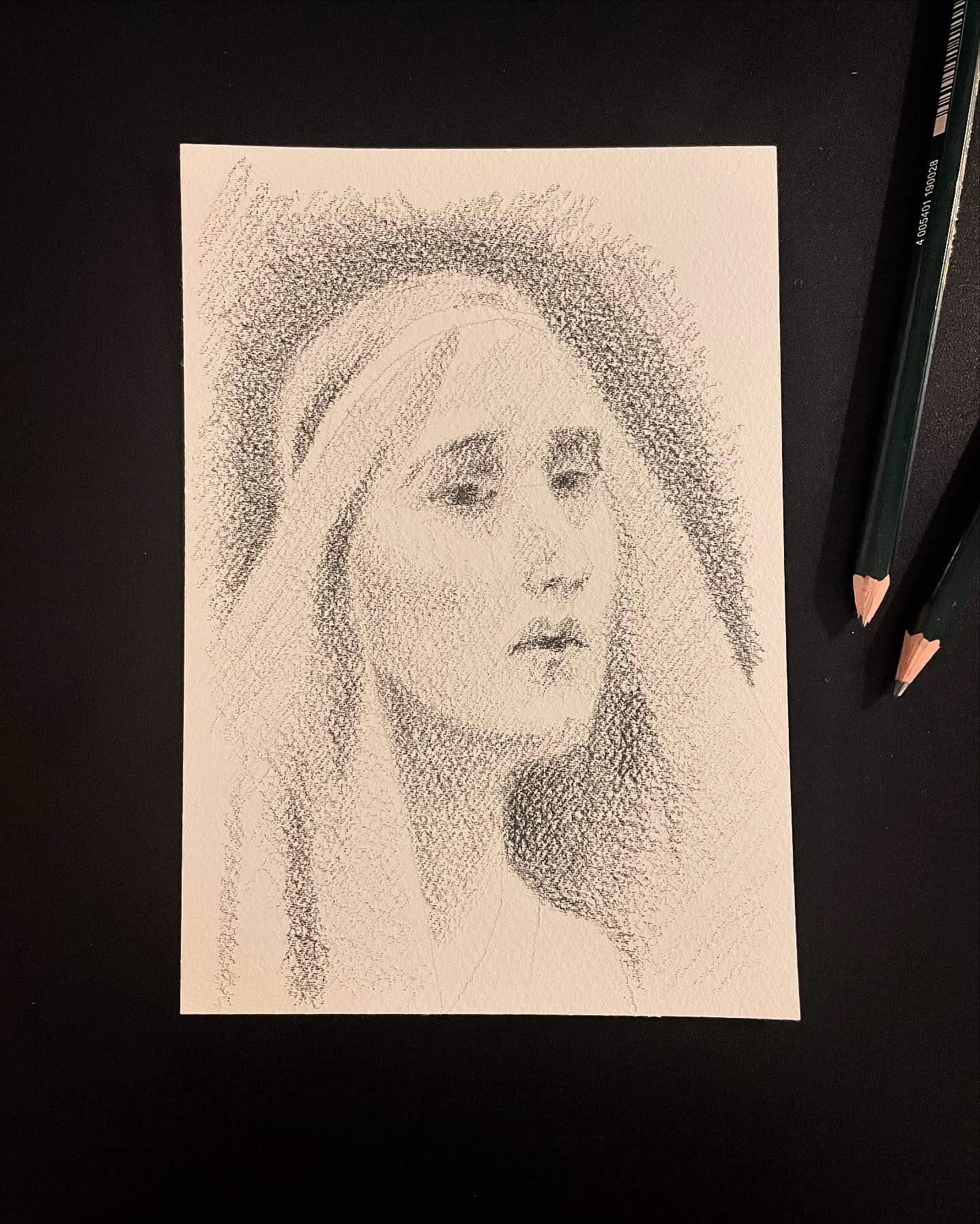 Hatched Portrait